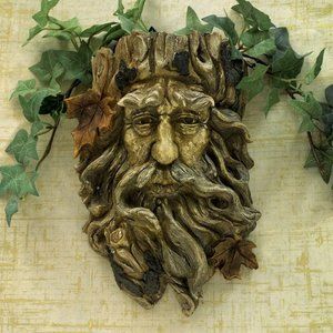 Old Man Tree Hanging Planter-Polyresin Sculpture